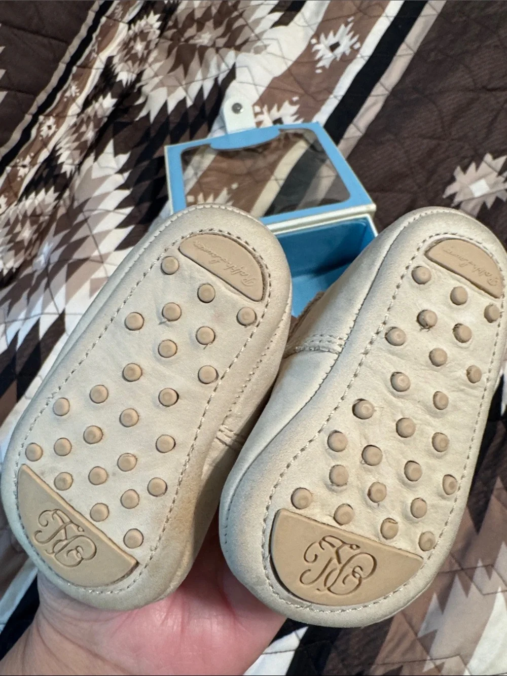 Ralph Lauren Baby Mary Jane Shoes in Cream